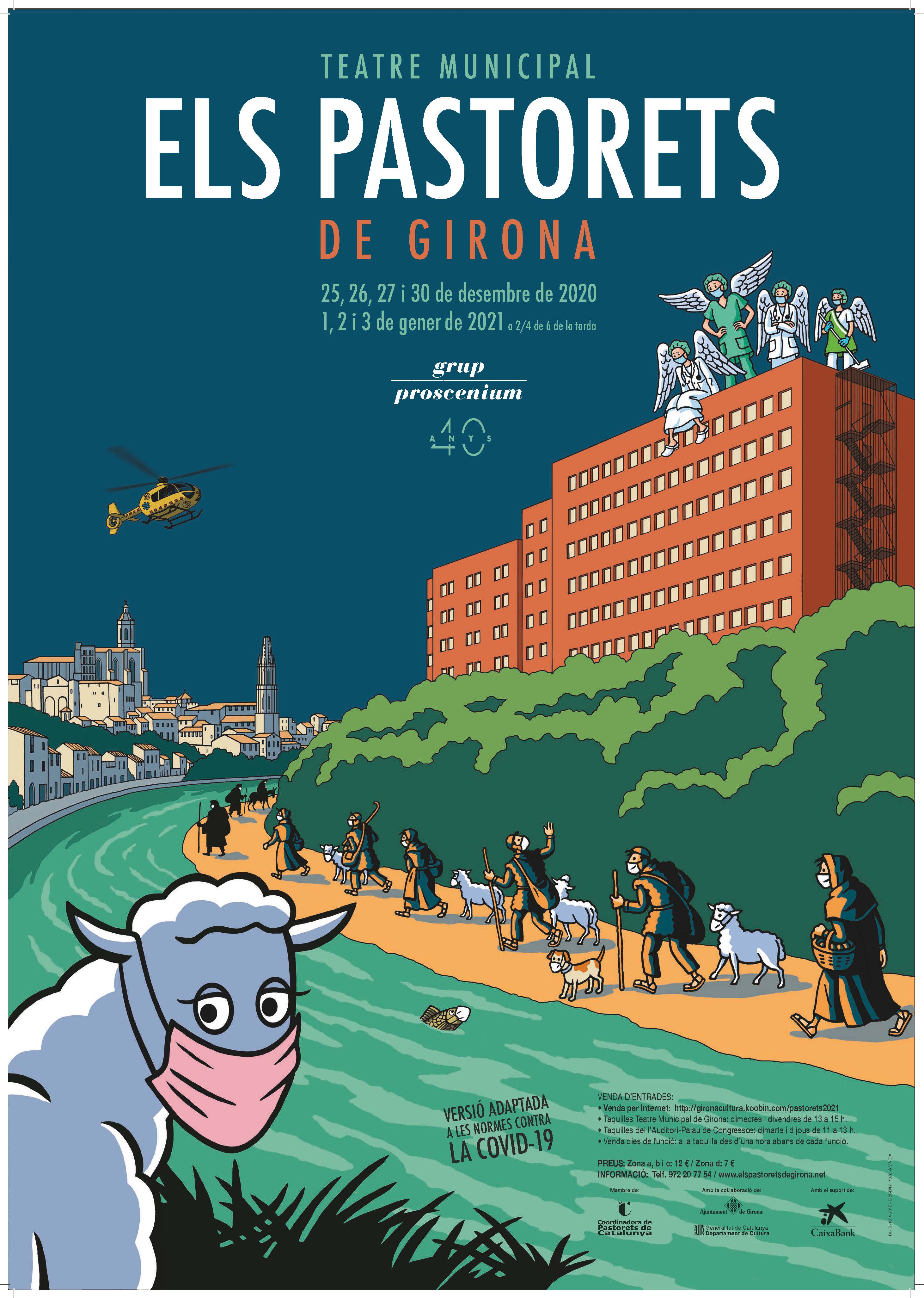 Cartell Pastorets 40 anys | © Àngel del Pozo